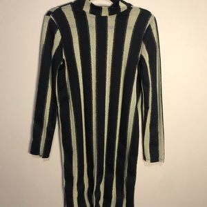 Long striped dress